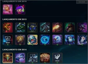 Conta Platina 4 70% Winrate - League of Legends LOL