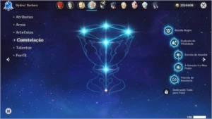 Diluc c2 + barbara c5 + childe + venti AR 47 - Genshin Impact