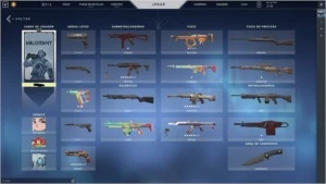 CONTA DIAMANTE 1 - VARIAS SKINS +3700 VP - Valorant