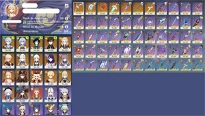 GENSHING IMPACT | AR59| 16 CHARS 5* | 7 ARMAS 5* | TODOS 4* - Genshin Impact