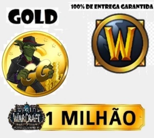 1M Wow Gold 1KK Horda / Aliança - Azralon - Blizzard