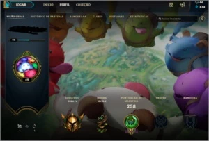 CONTA GOLD 4 S9 - SMURF MMR ALTO - League of Legends LOL