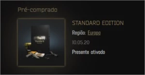 Conta de escape from tarkov basica STANDARD EDITION