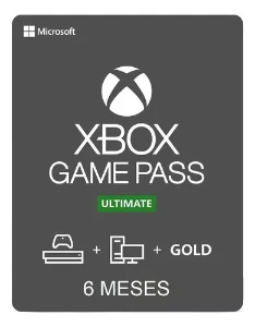 Xbox Game Pass Ultimate 6 Meses - Assinaturas e Premium