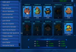 Conta Ladmo 4 Sss+ - Digimon Masters Online