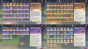 ACC AR55 - C/ 10 Chars - 5⭐/ 6 Armas - 5⭐/ RAIDEN+CORTADOR/ - Genshin Impact