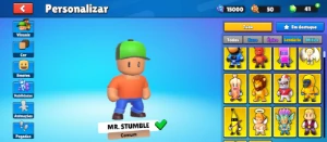 Conta Stumble Guys Rara 🔥 Míticas + Lendárias | Nível 13 |