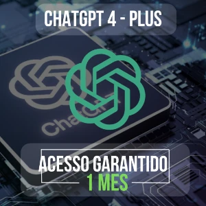 ChatGPT 4 Plus - 30 dias de acesso - Compartilhado - Premium