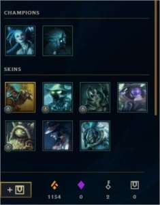 Conta League of Legends PLATINA V LOL
