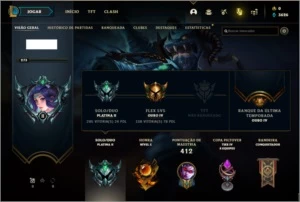 Conta platina 2 FULL SKINS, CHAMPS - League of Legends LOL