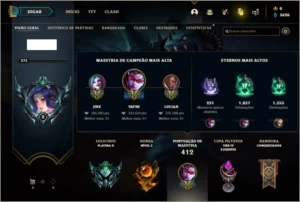 Conta platina 2 FULL SKINS, CHAMPS - League of Legends LOL