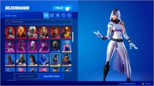 conta epic games/fortnite com +100 skin e +70 jogos