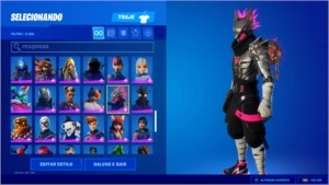 conta epic games/fortnite com +100 skin e +70 jogos