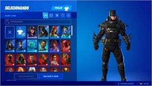 conta epic games/fortnite com +100 skin e +70 jogos