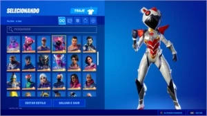 conta epic games/fortnite com +100 skin e +70 jogos