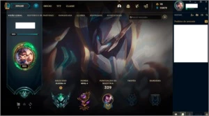 Conta lol Platina IV, 109 champs, 73 skins - League of Legends