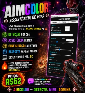 🎯🔥 Aimcolor — Assistência De Pontaria 🔥🎯 - Blood Strike