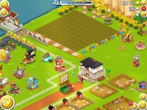 Vendo conta Hay day 58 barata pra sair logo - Google Play