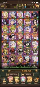 Accont 7ds NANATSU NO TAIZAI - GRAND CROSS GLOBAL 3kk - Outros