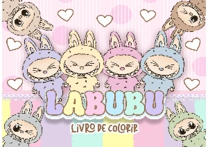 LABUBU – Livro de Colorir Digital Fofo e Divertido - eBooks