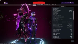 Conta Warframe MR 21 18 Skins Deluxe 100kk+ Cred e 1900 Plat - Outros