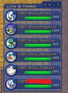 Otpokemon - CONTA LVL 400+ com time full sh lvl 100 - Tibia