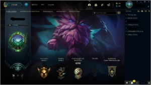 conta lvl 426 gold II 167 skins, prestigio yasuo e lucian - League of Legends LOL