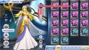Conta SSA Global Lv 45 Servidor A-1 Pegasus +1000 P.Refino! - Saint Seiya Awakening