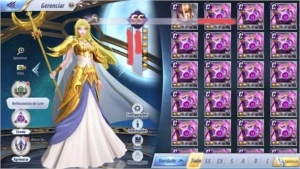 Conta SSA Global Lv 45 Servidor A-1 Pegasus +1000 P.Refino! - Saint Seiya Awakening