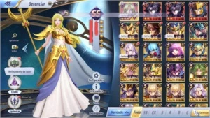 Conta SSA Global Lv 45 Servidor A-1 Pegasus +1000 P.Refino! - Saint Seiya Awakening