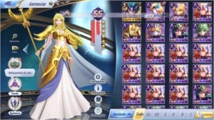 Conta SSA Global Lv 45 Servidor A-1 Pegasus +1000 P.Refino! - Saint Seiya Awakening