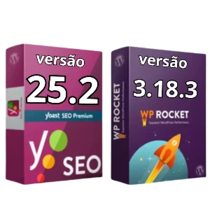 Yoast SEO Premium  + WP Rocket  Premium + Elementor PRO