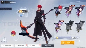 Conta Tower of Fantasy - King SSR - Servidor Corvus