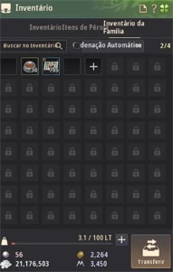 Conta BDO SA - Pot HP e MP - auto pot V - Black Desert