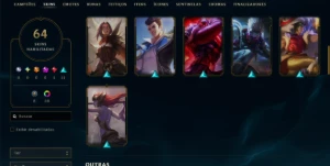 Conta Gran-master 1.841 Lp [Soloq] Mono Renekton [Streamer] - League of Legends LOL