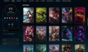 Conta Gran-master 1.841 Lp [Soloq] Mono Renekton [Streamer] - League of Legends LOL