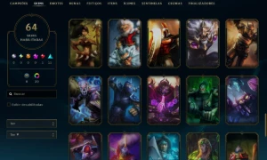 Conta Gran-master 1.841 Lp [Soloq] Mono Renekton [Streamer] - League of Legends LOL