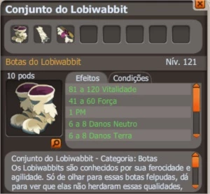 set lobiwabbit FULL (SPIRITIA) - Dofus