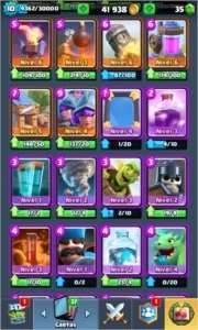 Conta Clash Royale ARENA 10 com 5 Lendárias!