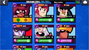 Conta de Brawl Stars