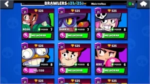 Conta de Brawl Stars