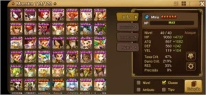 Conta Summoners com Mi Ying - Summoners War