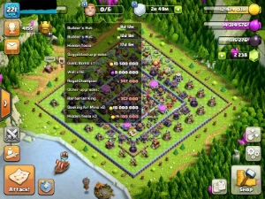 Conta Clash of Clans, CV15 (estava full antes da ultima att)