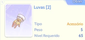 Ragnarok Origin Classic - Item - Luva (2) - Angeling-3 - Outros
