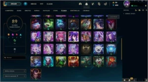 Conta League of Legends Diamante 4 63% WR LOL