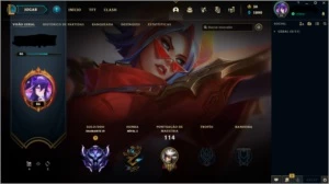 Conta League of Legends Diamante 4 63% WR LOL