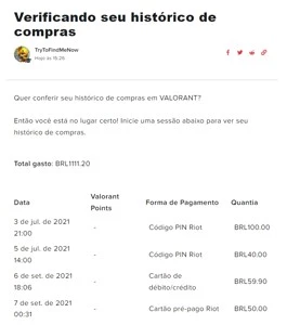 CONTA VALORANT MUITAS SKINS - 1,1K Gastos