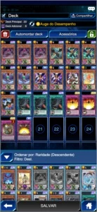 Conta Yugioh Duel Links com Blackwing completo - Outros