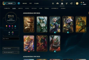 Vendo conta do lol barato para sair rapido - League of Legends