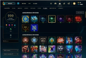 Vendo conta do lol barato para sair rapido - League of Legends